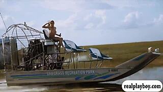 lovely badass babes visit cranky crocs in public