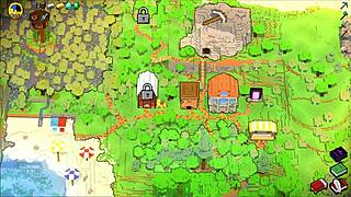 hornycraft parody hentai ep 49 with double creampie on alex's tight pussy