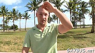 Scenes from a gay bear porn movie unfold