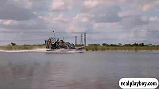 lovely badass babes visit cranky crocs in public