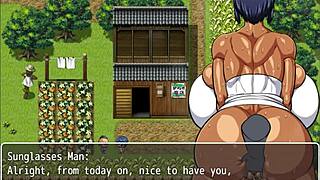 Tanned girl Natsuki hentai game ep 18 fucked all night long by the perverted ghost