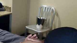 Prince rock licks that beautiful chocolate booty from latina colombian babe!