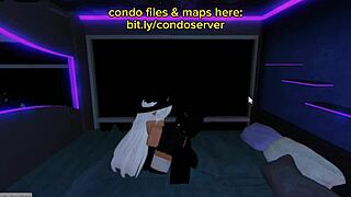 we fucked in the bed condo, deepthroating and blowing his cock