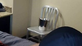 Prince rock licks that beautiful chocolate booty from latina colombian babe!