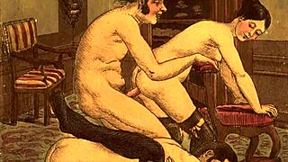 i cherish these vintage erotic drawings