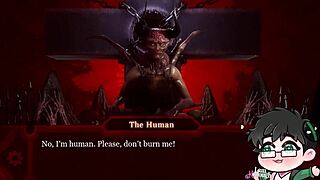 So, this is how you bang in hell – gay man fucking the devil! 🔥😈