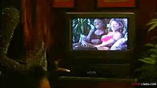 Mocha and Chocolade in office threesome