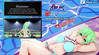 Redhead skinny jessica rabbit with big tits fingers pussy using rabbit toy in hotel room hentai