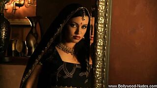 Erotic Brunette Milf Dancer Undresses!