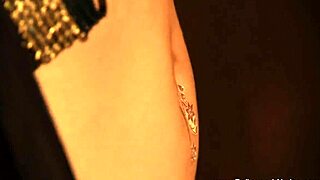 Erotic Brunette Milf Dancer Undresses!