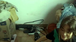 Stepsister moves in and gets fucked hard and good!