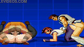 yuri and rin embark on an anime game adventure