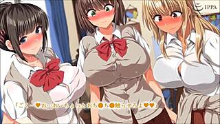 Unexpected relationships with big-breasted girls in anime