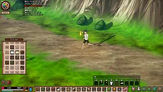 Oh wow, build that cage in Mad Island to boost the girl's favor and aim for intense wall butt action!