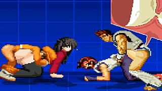 yuri and rin embark on an anime game adventure