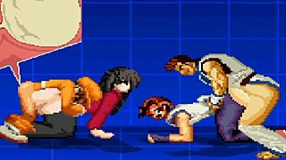 yuri and rin embark on an anime game adventure