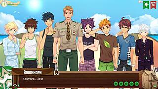 game friends camp ep 20 - joking with a photo in russian voice