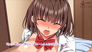 Unexpected relationships with big-breasted girls in anime