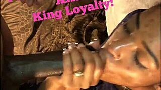Black creamy pussy royalty loves being nasty with loyalty