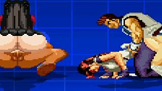 yuri and rin embark on an anime game adventure