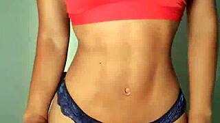 i'm briana banderas big ass fitness babe undressin and masturbatin