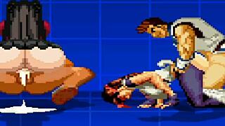 yuri and rin embark on an anime game adventure