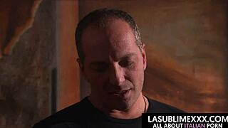 Trentalance meets a young Romanian for an intriguing Italian encounter