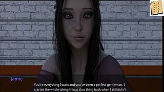 wvm 4 playing basketball with shauna in 3d anime game