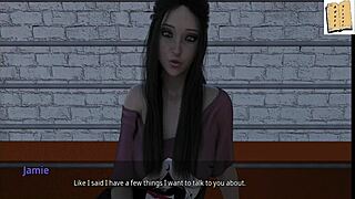 wvm 4 playing basketball with shauna in 3d anime game