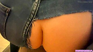 Stepsister gets punished for swearing in garage