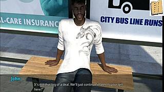 wvm 4 playing basketball with shauna in 3d anime game