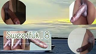 Sexy ebony latina in outdoor marathon episode 002