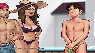 this milf rocks 69 at work in summertimesaga