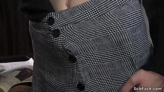 Tied and Gagged Wife Ravished in Bondage Play