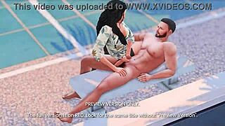 i feel courtside passion in this 3d hentai preview