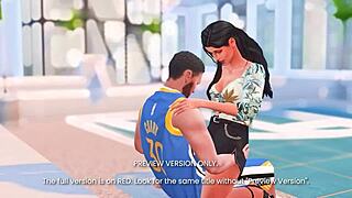 i feel courtside passion in this 3d hentai preview