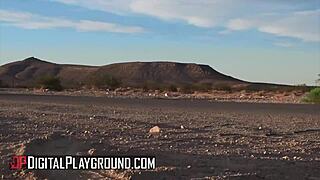 Tyler Nixon's huge cock sucked by punk Katrina Jade