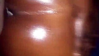 Big Wet Oiled Creamy Backshots Pound Hard!