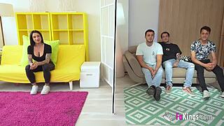 spanish babe nelia estrada handles group activities in reality setting