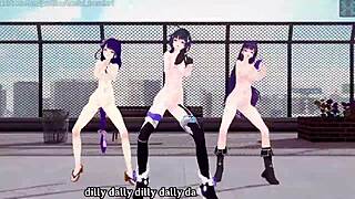 mmd medley with cute anime girls 😊