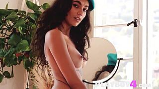 check out teen elilith noir undressing and showing her big ass