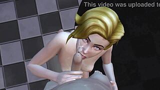 The Sims - FUCKS HIS FRIEND HARD IN 3D ANIME STYLE.