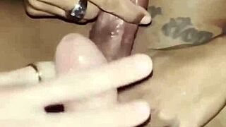 I went to my friend's house to paint and ended up making him suck my cock