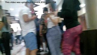 Irresistible Big-Assed Prostitute In Leggings