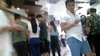 Irresistible Big-Assed Prostitute In Leggings