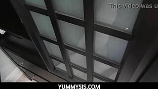 Yummysis - Step Sis Blowjobs Stepbros Rock Hard Shaft After Getting Caught