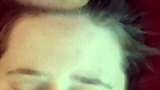 Amateur Receives Face Cum Dump