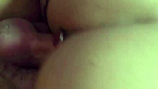 that slut riding anal toys and getting a creampie in her ass