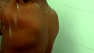 Mature Latina MILF Enjoys Hardcore Shower Fuck with Her Mother-in-Law