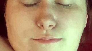 Amateur Receives Face Cum Dump